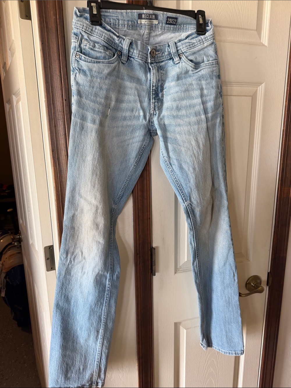 Light Blue 29 x 32 Slim Straight Men’s Jeans
